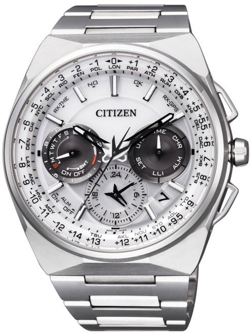 Citizen Satellite Wave F900 GPS Titanium Men's Watch CC9008-50E ...