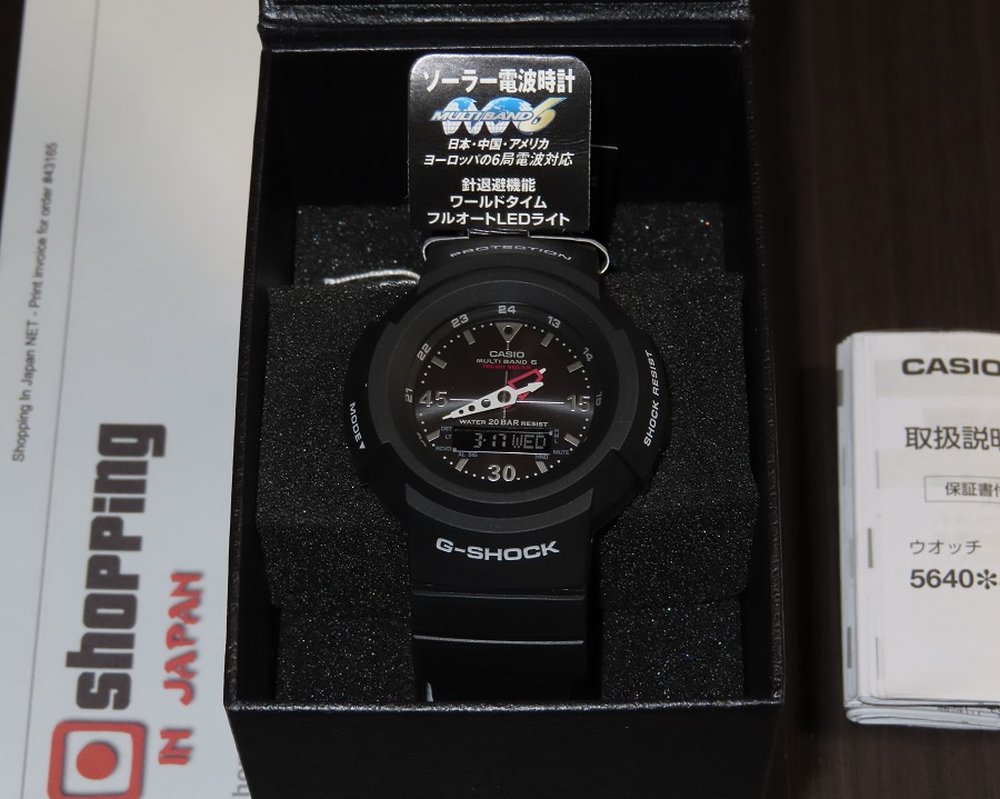 AWG-M520-1A / AWG-M520-1AJF G-Shock Origin