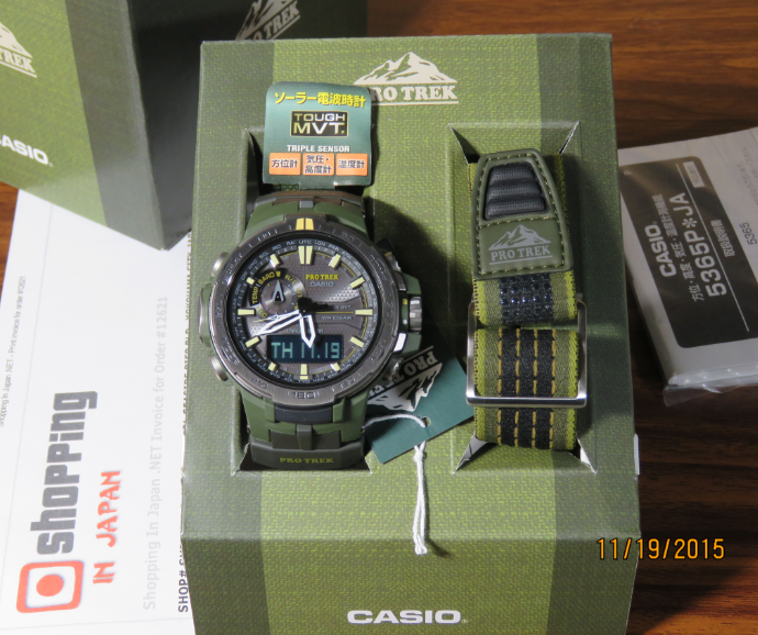 Casio Protrek Solar Multiband 6 Limited PRW-6000SG-3JR - Shopping