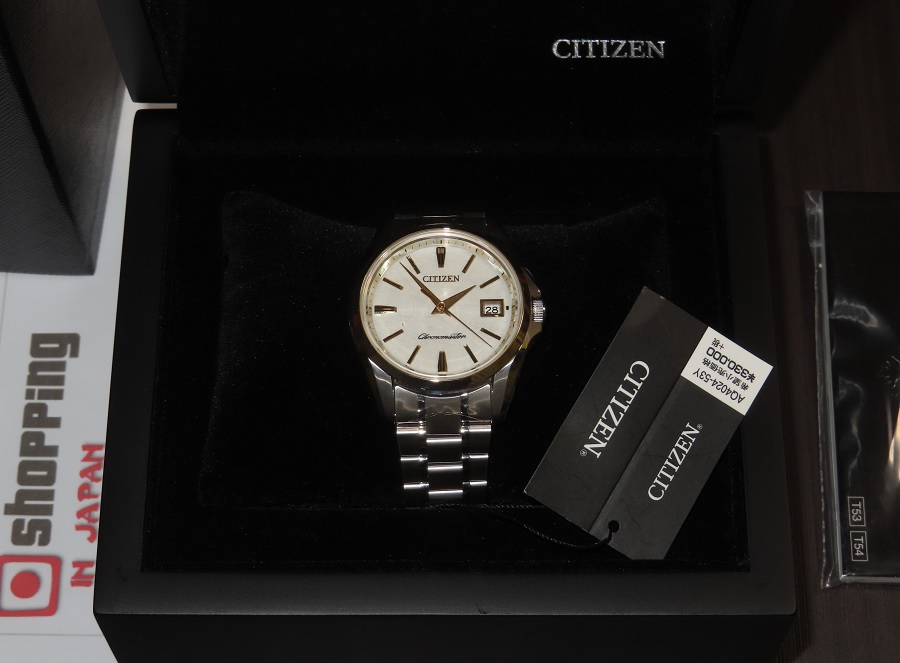 Citizen Chronomaster AQ4024-53Y Tosa Washi Paper