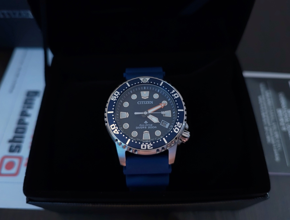 Citizen Promaster Blue Diver 36.5mm Unisex Watch EO2021-05L