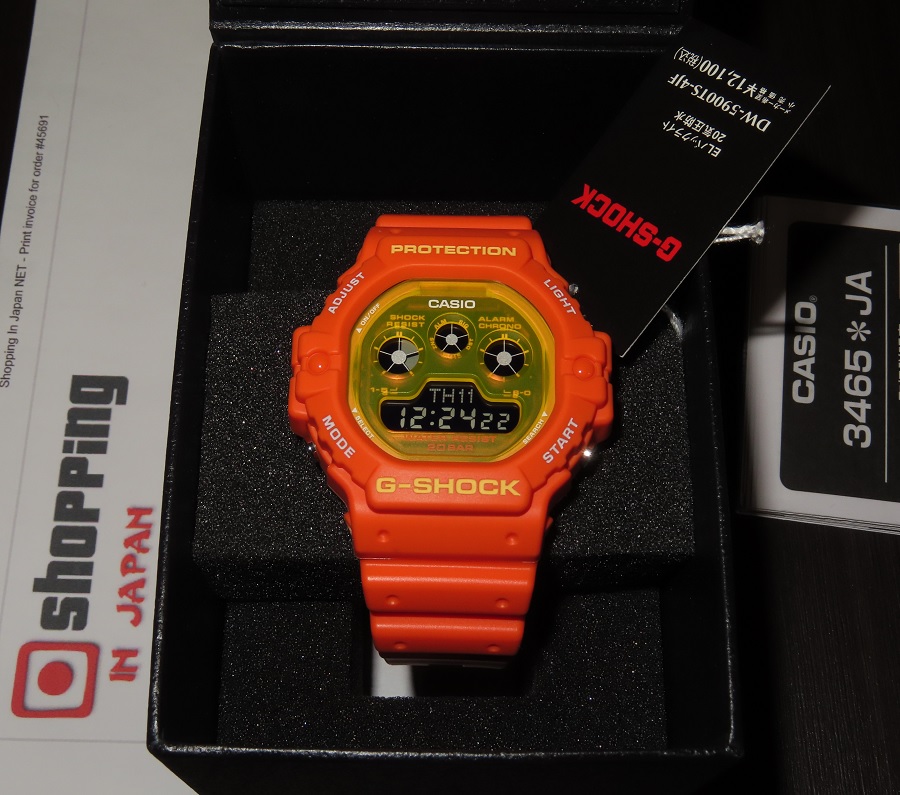 専門店 G-SHOCK DW-5900TS-4DR オレンジ 新品未使用 kids-nurie.com