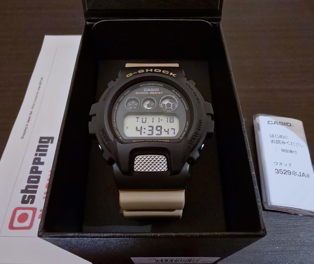 DW-6900TU-1A5 | DW-6900TU-1A5JF | G-Shock Two-Tone