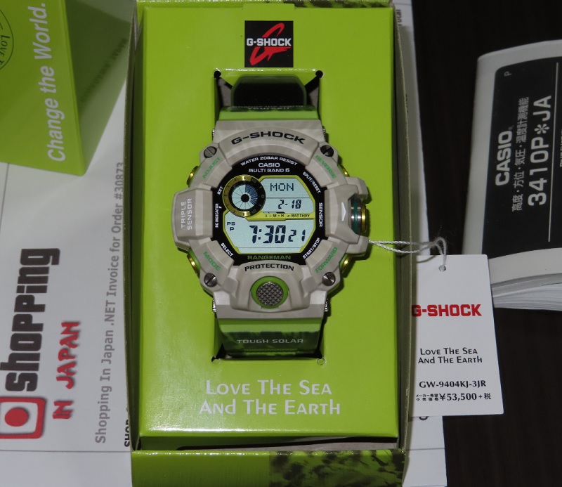 G-Shock Rangeman Earthwatch GW-9404KJ-3JR