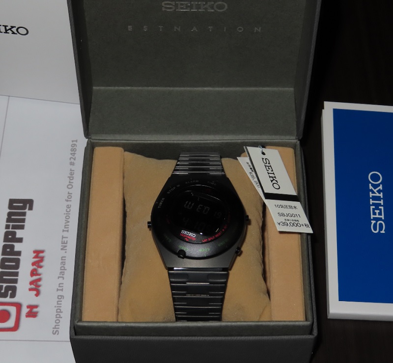 Seiko Giugiaro Digital Estnation Limited SBJG011 - Shopping In