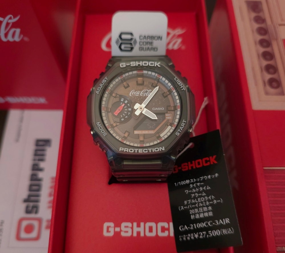 g-shock cola ga-2100cc-3a
