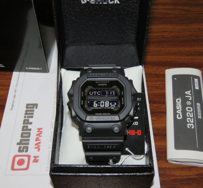 ブランド 新品 カシオ G-SHOCK GXW-56BB-1JF Black Out Basic | www