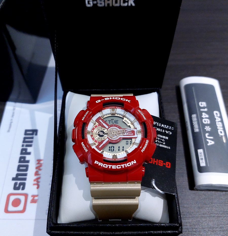 G Shock Ironman GA 110CS 4A GA 110CS 4ADR Crazy Color