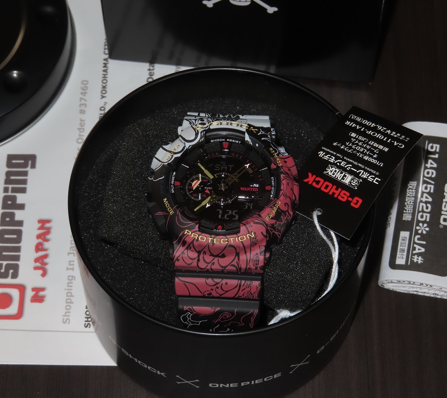 One Piece G-Shock 2020 Collaborations GA-110JOP