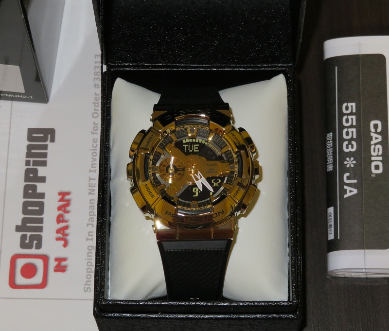 G-Shock Metalized Gold GM-110G-1A9ER / GM110G-1A9