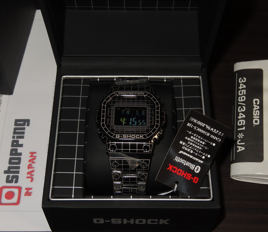 GMWB5000CS-1 / GMW-B5000CS-1ER Tron Grid Pattern G-Shock