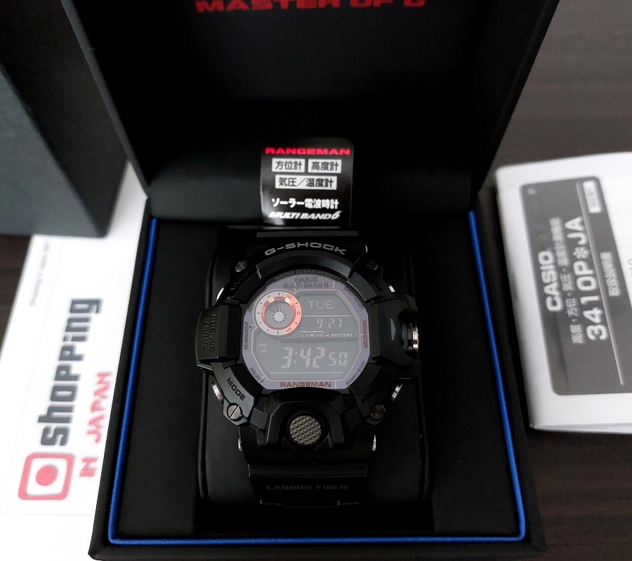 G-Shock Rangeman Black Panther Carbon GW-9400BJ-1JF