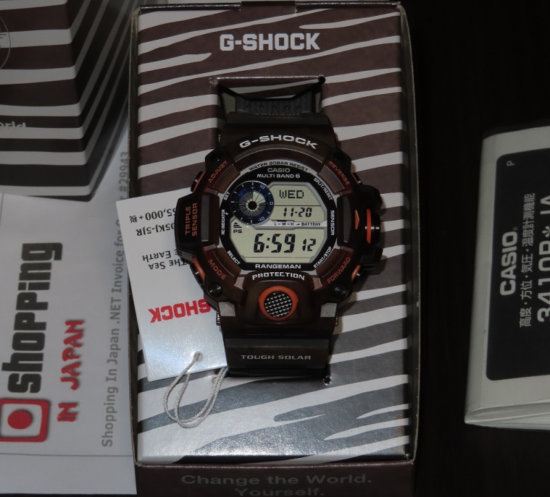 メンズG-SHOCK EARTHWATCH GW-9405KJ-5JR