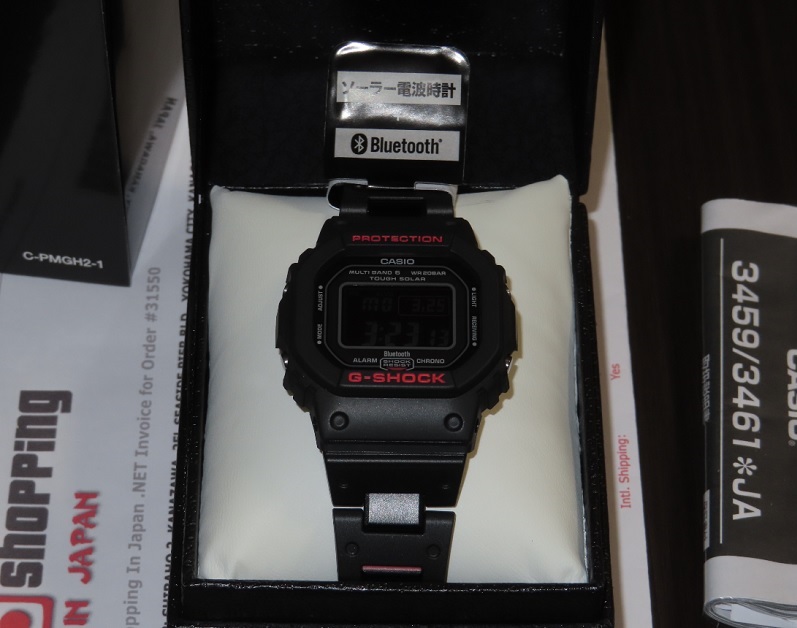 G-Shock Black and Red Heritage Series GWB5600HR-1 / GWB5600HR-1ER