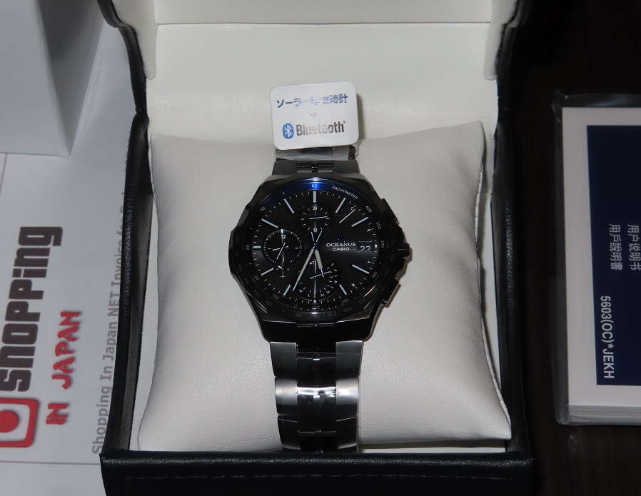 Casio Oceanus Manta Bluetooth Solar OCW-S5000B-1A