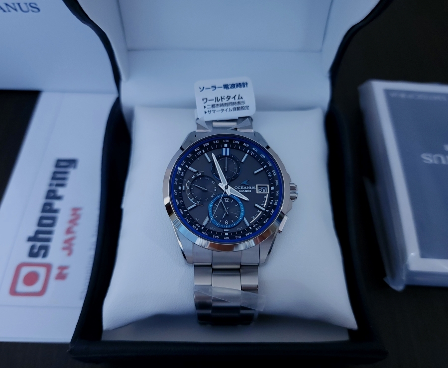 店舗良い【未使用品】CASIO オシアナス OCW-T2600-1AJF 時計