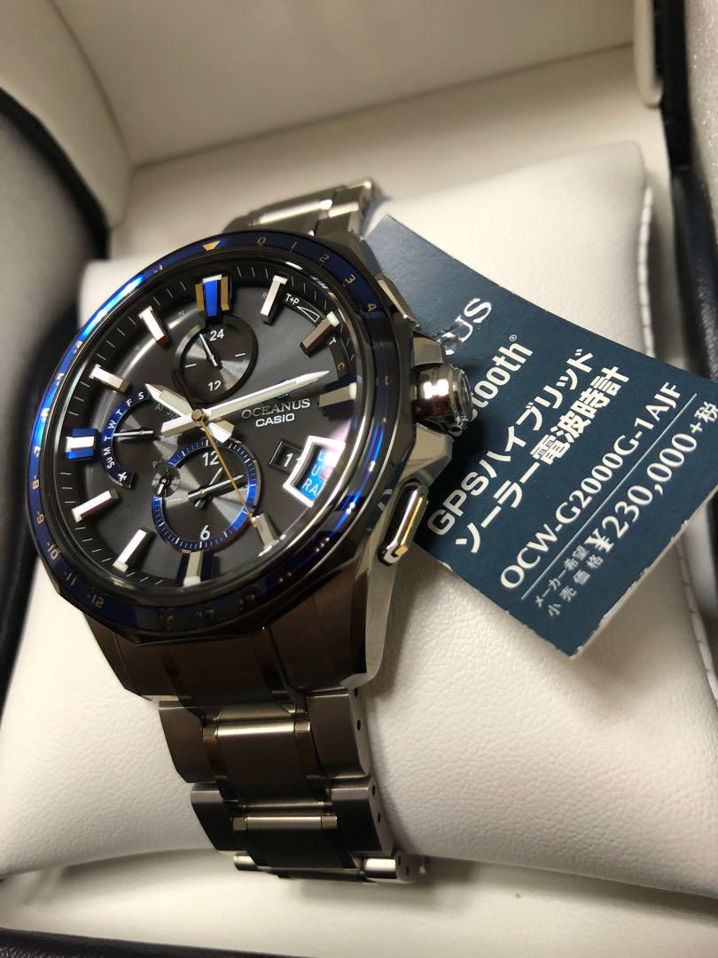 CASIO カシオ オシアナス OCEANUS OCW-G2000G-1AJF - 腕時計(アナログ)