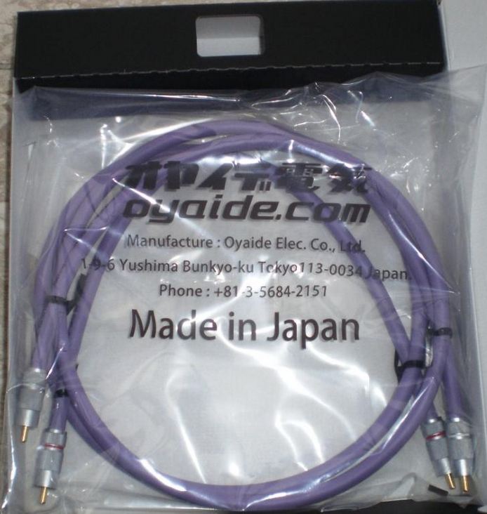 Oyaide Audio Cable 0.7 meter PA-02 TR V2 - Shopping In Japan NET