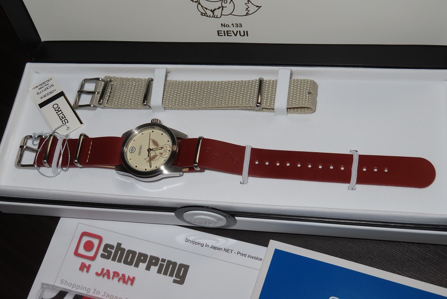 Seiko Pokémon Eevee Model SCXP179 - Shopping In Japan NET