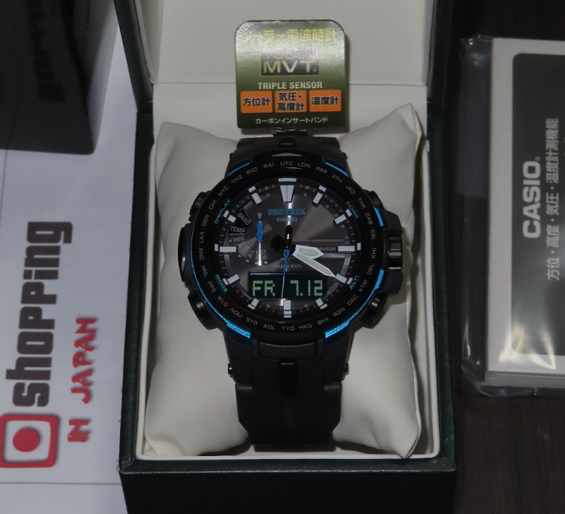 豪華 CASIO 腕時計 RRO CASIO TREK PRW-6100Y-1AJF 国内初の直営店