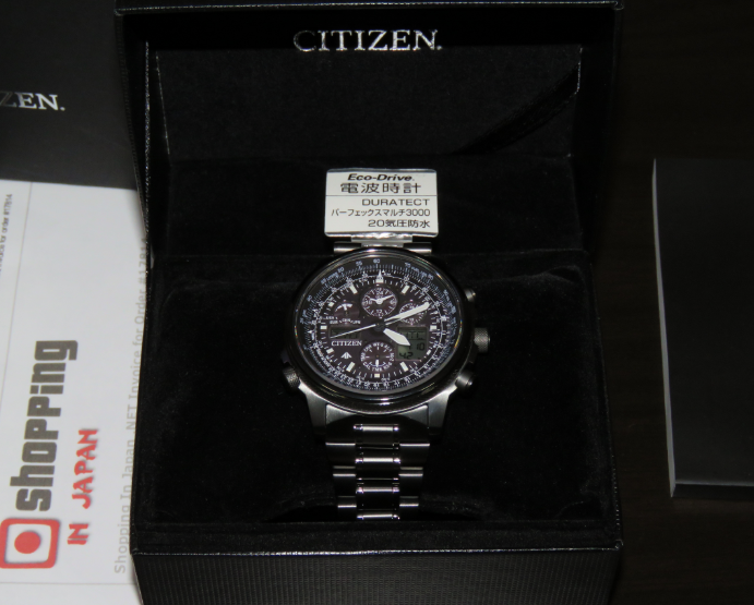 Citizen JY8025-59E Promaster Sky Eco-Drive Titanium DLC Coating