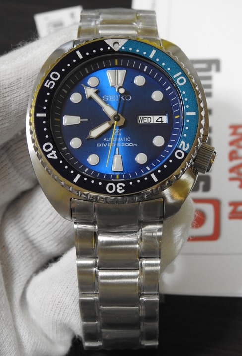 Seiko Prospex Turtle BLUE LAGOON SRPB11K1 - Shopping In Japan NET