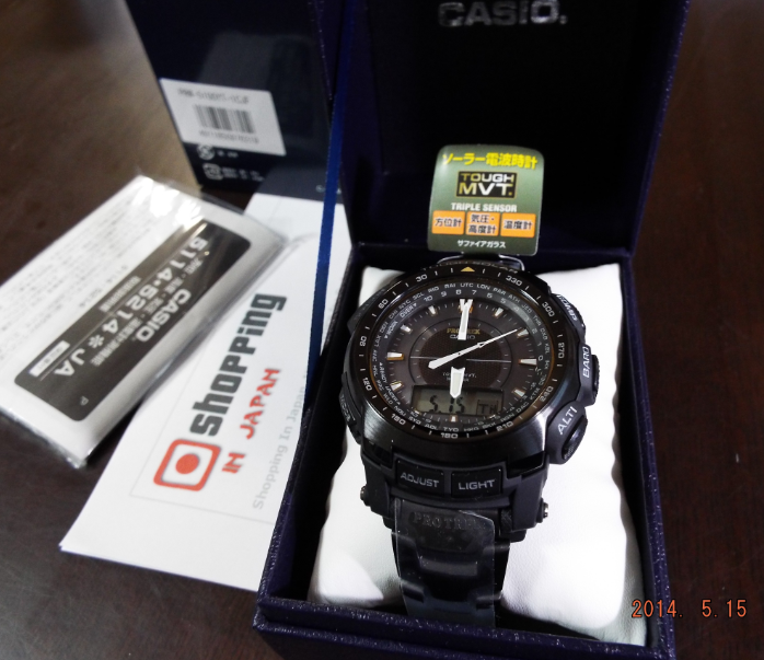 Casio Protrek PRW-5100YT-1CJF Black Titan Limited - Shopping In Japan NET