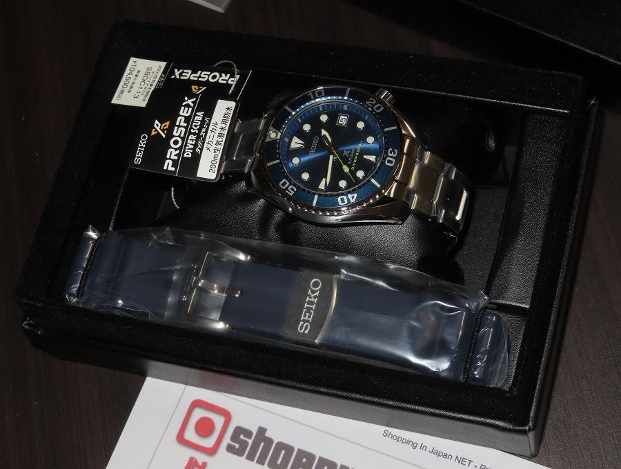 Seiko Prospex Sumo Scuba SBDC113 Deep Blue Sunburst Japan Limited