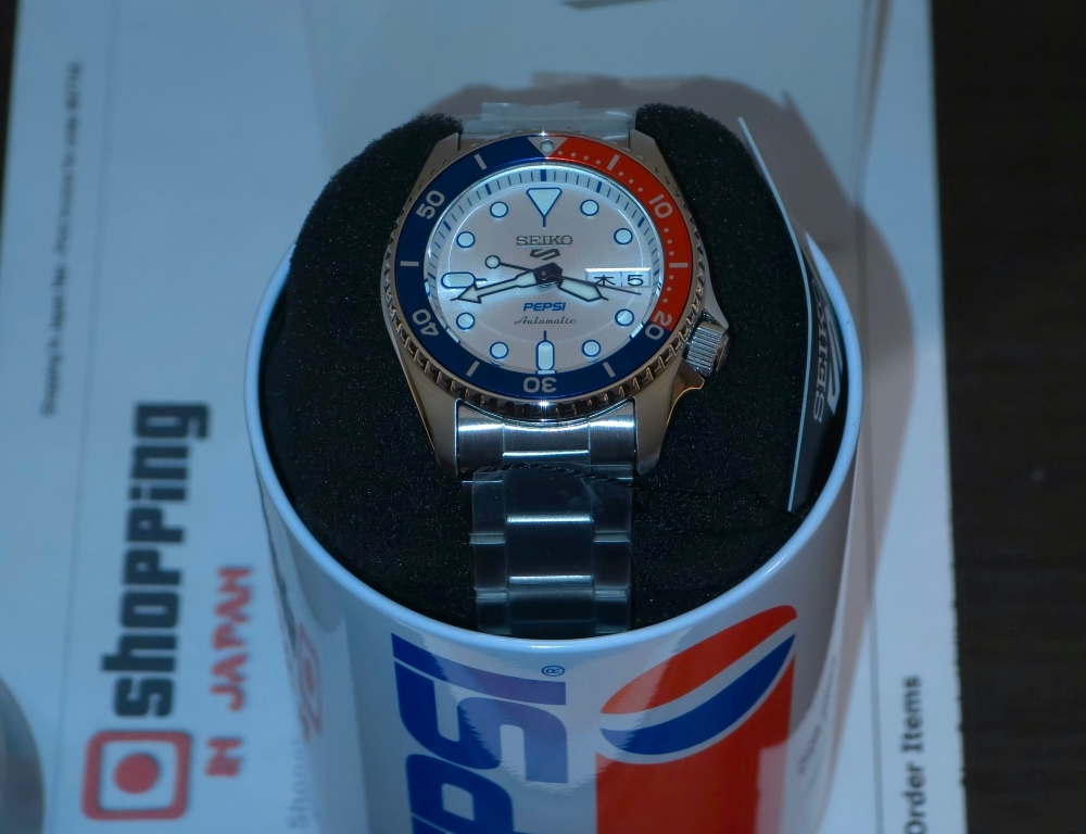 SRPL99K1 | SBSA319 | Seiko 5 SKX Pepsi Collaboration