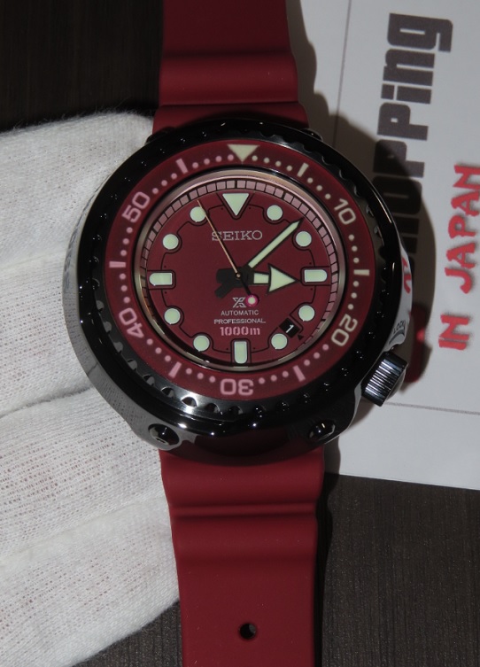 Seiko SLA031 / SLA031J1 Marinemaster Gundam Red 40th Anniversary