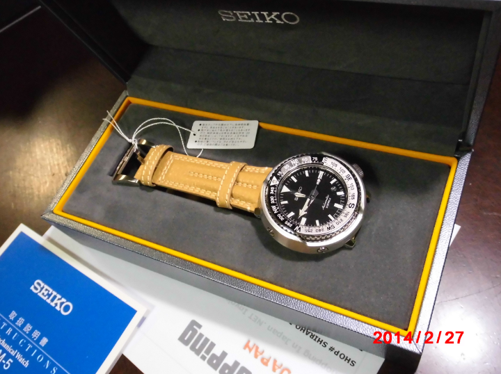 Seiko Prospex Fieldmaster SBDC011 Leather Band - Shopping In Japan NET