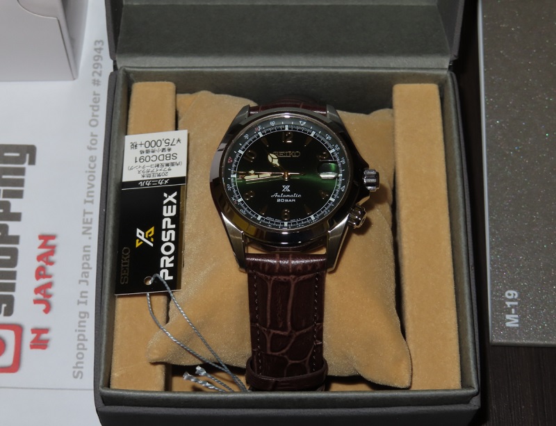 Reloj Seiko Alpinist Automático SPB121J1 Made in Japan 6R35