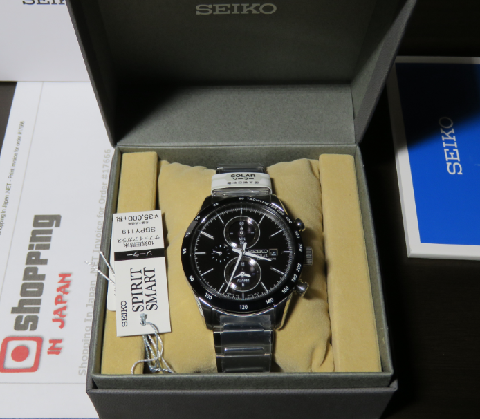 Seiko Spirit Smart SBPY119 Chronograph - Shopping In Japan NET