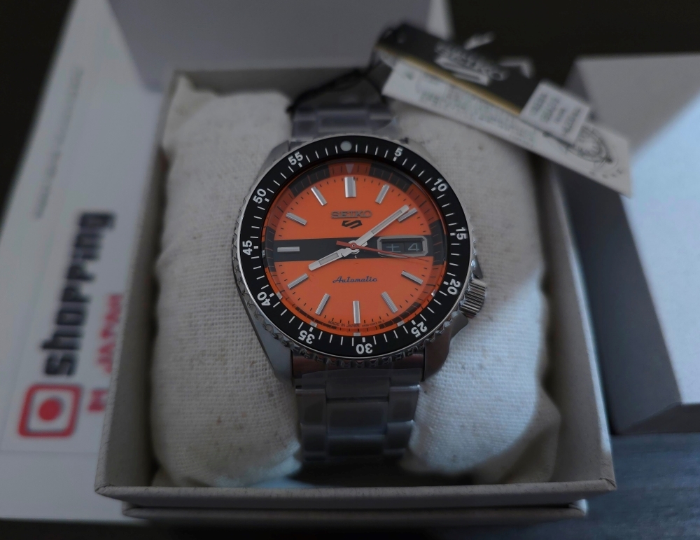 SRPK11K1 | SBSA219 | Seiko 5 Sports Orange