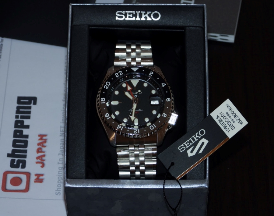 Seiko 5 GMT SKX Black Grape SSK001 / SBSC001 (JDM)