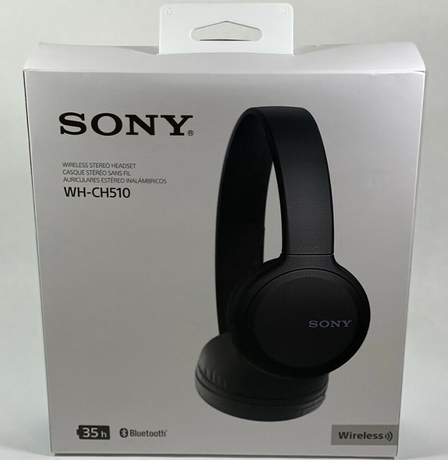 SONY Wireless Headphones WH-CH510 Bluetooth White WH-CH510