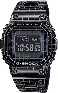 G-Shock Laser Engraved Grid Pattern GMW-B5000CS-1JR