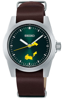 Seiko Pokemon Pikachu Green Model 