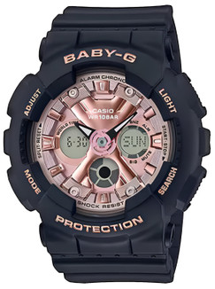 Casio Baby-G Digital Analog Pink Dial BA-130-1A4 | BA-130-1A4JF 