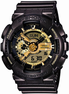 G-Shock Garish Gold Analog Digital GA-110BR-5AJF - Shopping