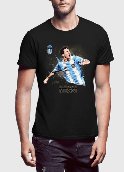 Messi Half Sleeves T-shirt