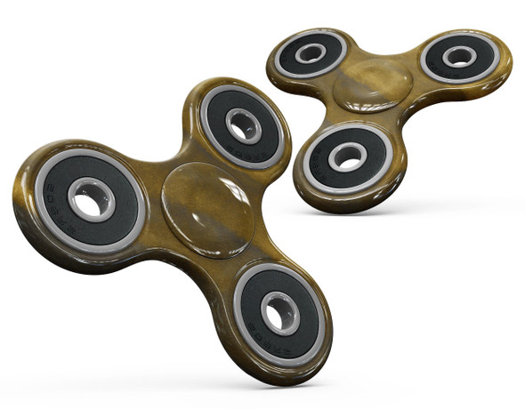Fading Golden Ridges Full-Body Fidget Spinner Skin-Kit