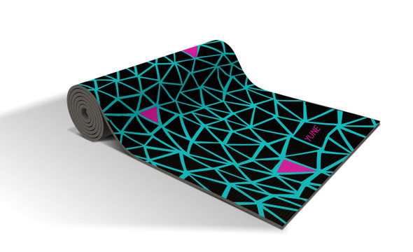Yoga Mat | 6mm Thick | Black | Non-Slip | Eco Friendly | Yune Yoga |