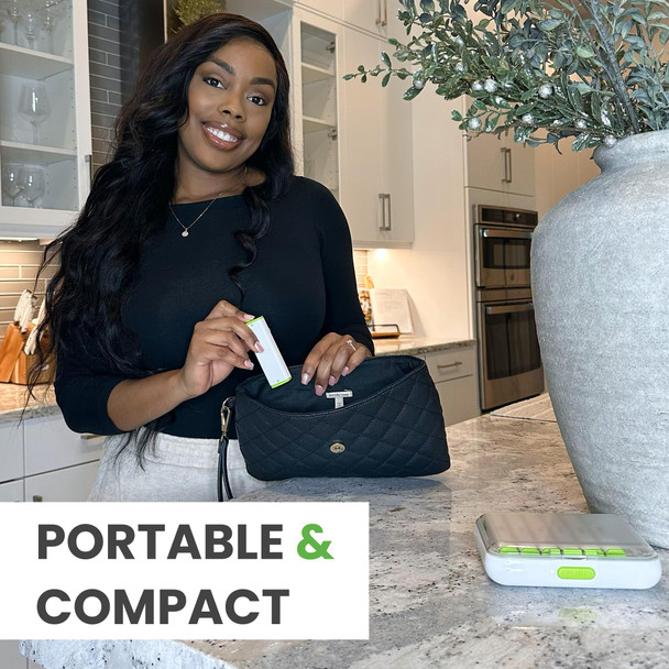 Weekly Pill Organizer 2 Times a Day   Pill Box 7 Day Am Pm   Travel