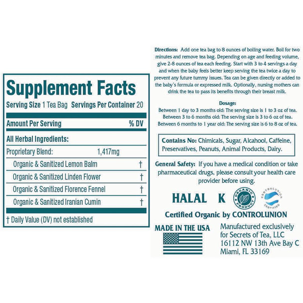 Baby Sleep Tea - Say Goodbye to Sleepless Nights