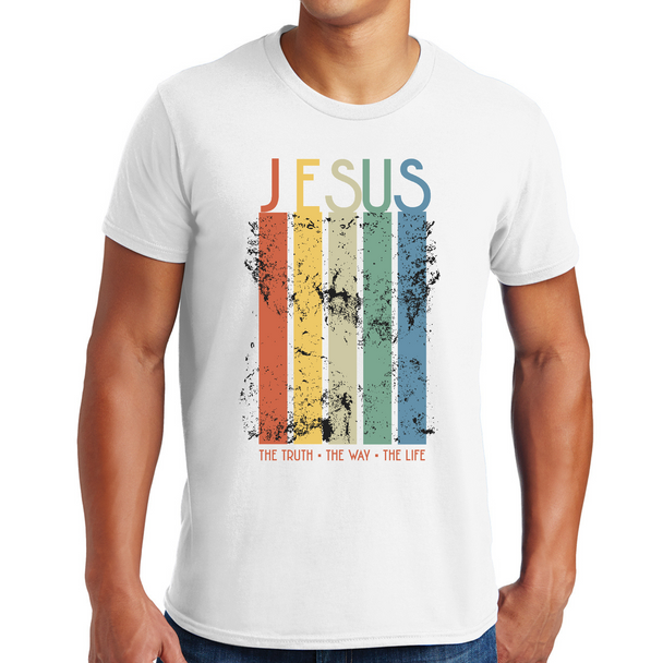 Mens Graphic T-shirt the Truth the Way the Life