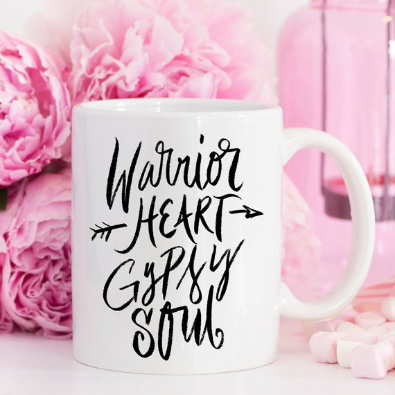 Gypsy Soul Coffee Mug, Travel Gifts, Wanderlust