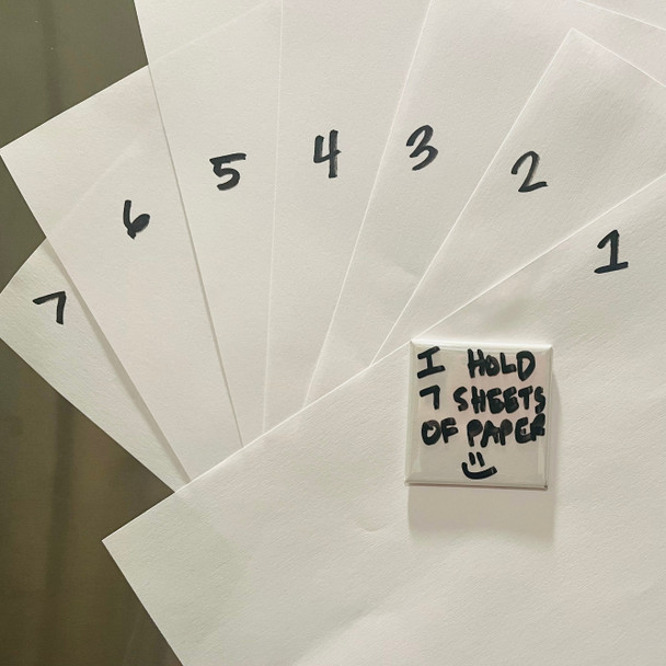 DON'T MAKE ME POISON YOU FUNNY 2"x2" MAGNET