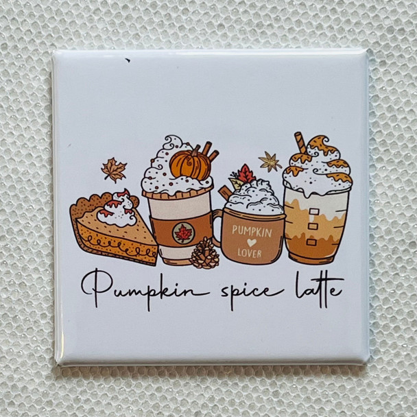 PUMPKIN SPICE LATTE MAGNET