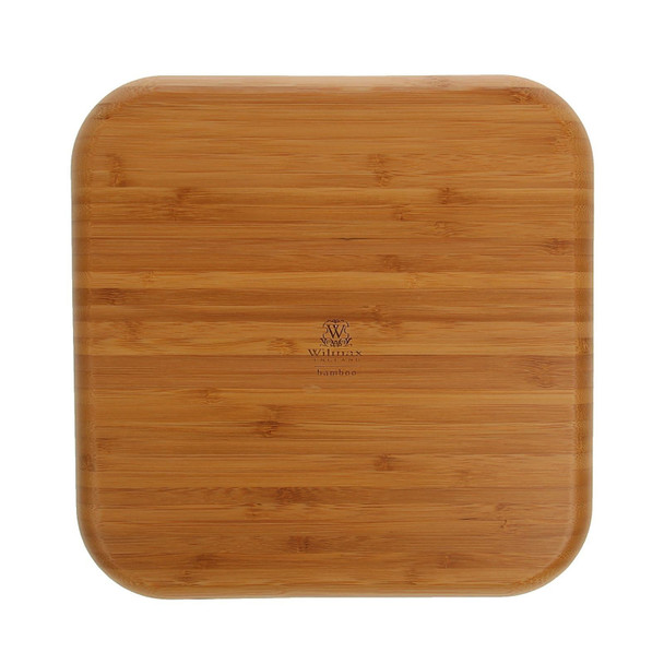 Bamboo Square Plate 11" inch X 11" inch |For Appetizers / Barbecue /